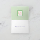 フラワーガーデン考えズの カード (内部)