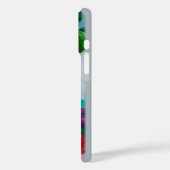 フラワーガーデン飛んでいるでハミングバード Case-Mate iPhoneケース (裏面 / 左)