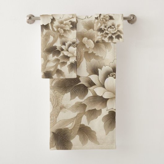 フラワーガーデン10バスタオル バスタオルセット (インサイチュ)