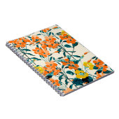 フラワーガーデン。かわいい小花模様と枝Swe ノートブック (右側)