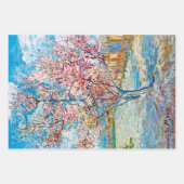 フラワーガーデン，ファンゴッホ ラッピングペーパーシート (正面2)