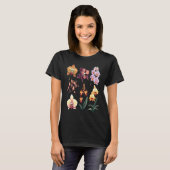 フラワーガーデン 可愛い花 フロリスト 母 Tシャツ (正面フル)