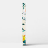 フラワーガーデン。小さくてかわいい花模様と枝 Case-Mate iPhoneケース (裏面 / 左)