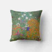 フラワーガーデン(by Gustavクリムト) クッション (裏面)