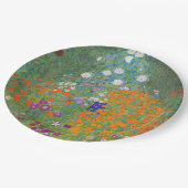 フラワーガーデン(by Gustavクリムト) ペーパープレート (アングル)