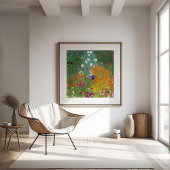 フラワーガーデン | Gustavクリムト ポスター