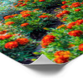 フラワーガーデン | Shikisaiの丘フラワーファーム ポスター (角)