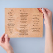 フラワーガーベラオン抽象芸術結婚ピーチ チラシ (手)