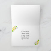 フラワーガールのお願い カード (内部)