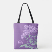 フラワーガールトートバッグ トートバッグ (裏面)