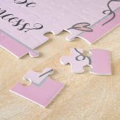 フラワーガールパズル招待状 ジグソーパズル (側面)