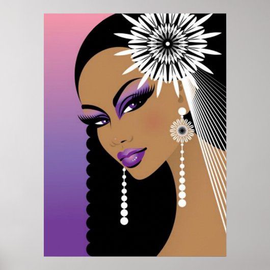 フラワーガールポスター ポスター (正面)