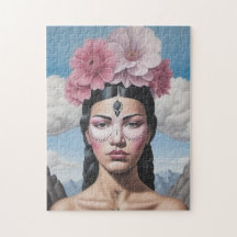 フラワーガールポートレート