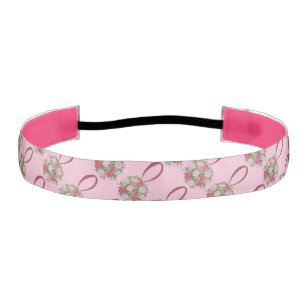 フラワーガールローズブーケ結婚フローラズヘッドバンド アスレチックヘッドバンド