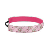 フラワーガールローズブーケ結婚フローラズヘッドバンド アスレチックヘッドバンド (左)