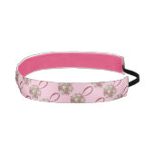 フラワーガールローズブーケ結婚フローラズヘッドバンド アスレチックヘッドバンド (右)