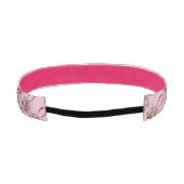 フラワーガールローズブーケ結婚フローラズヘッドバンド アスレチックヘッドバンド (裏面)