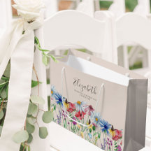 フラワーガールワイルドフラワーチャームありがとう