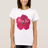 フラワーガール結婚ズ、フラワーガール用シャツ Tシャツ (正面)