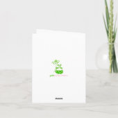 フラワーガール誕生日カード カード (裏面)