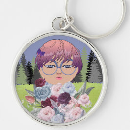 フラワーガール キーホルダー