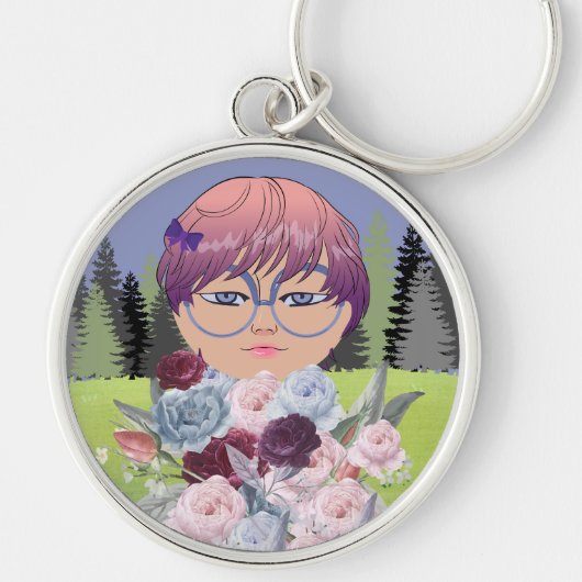 フラワーガール キーホルダー (正面)