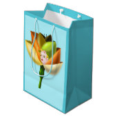 フラワーガール ギフトバッグ - カスタマイズ可能 (裏面アングル)