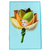 フラワーガール ギフトバッグ - カスタマイズ可能 (正面)