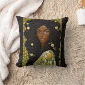 フラワーガール クッション (ブランケット)