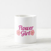 フラワーガール コーヒーマグカップ (中央)