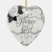 フラワーガール セラミックオーナメント (右)