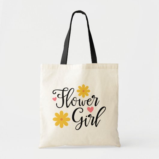フラワーガール トートバッグ (正面)