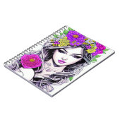 フラワーガール ノートブック (左側)