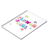 フラワーガール ノートブック (左側)