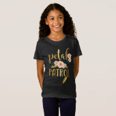 フラワーガール ブライズメイド ペタルパトロール Tシャツ (正面フル)