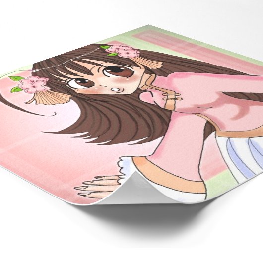 フラワーガール ポスター (角)