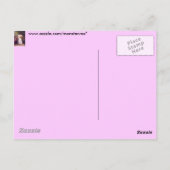 フラワーガール ポストカード (裏面)