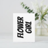 フラワーガール ポストカード (スタンド正面)
