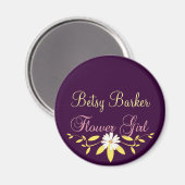 フラワーガール マグネット (正面/裏面)