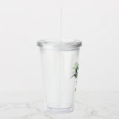 フラワーガール 植物 名前入り アクリルタンブラー (右)