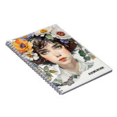 フラワーガール | 献身的なノートブックのジャーナル ノートブック (右側)