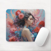 フラワーガール#1 マウスパッド (マウス)