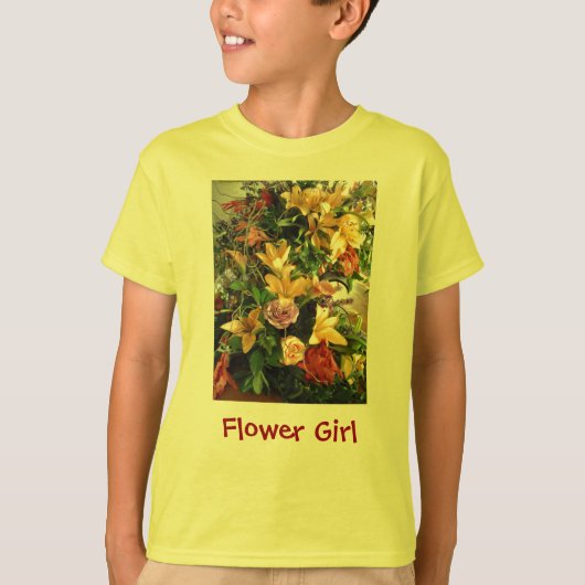 フラワーガール Tシャツ (正面)