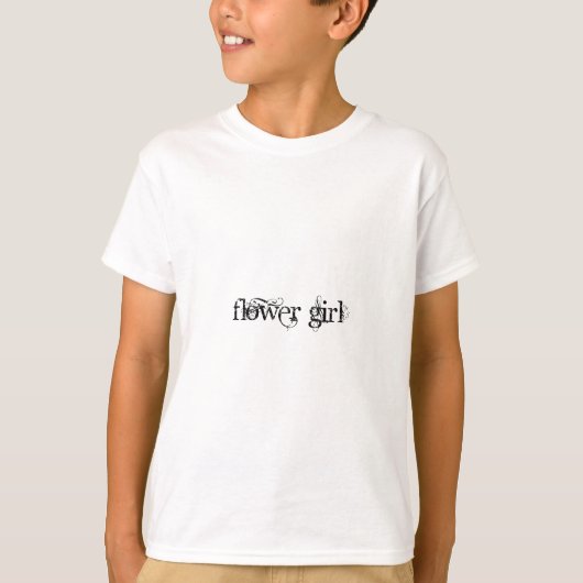 フラワーガール Tシャツ (正面)
