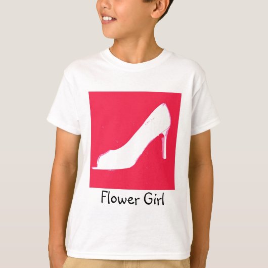 フラワーガール Tシャツ (正面)