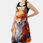 フラワーキツネ エプロン (インサイチュ)