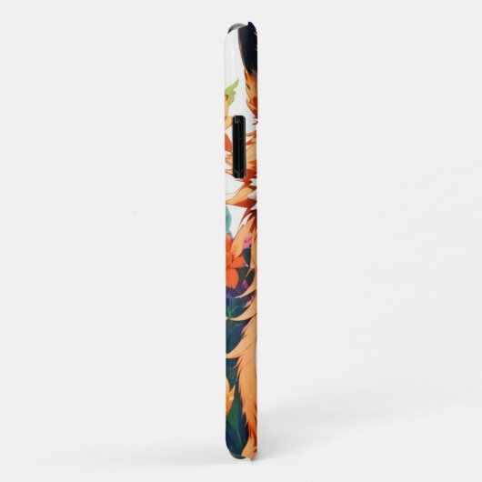 フラワーキツネ Case-Mate iPhoneケース (裏面/右)