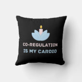 フラワーキャンドルCo規制は私のカーディオ、トレーニング クッション (裏面)