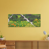 フラワーキルト キャンバスプリント (インサイチュ (リビング))