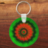 フラワーキーチェーン キーホルダー (正面)